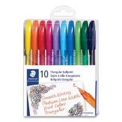 10 - STAEDTLER Triplus Fineliner Pourous Point Pens - 0.3mm - Assorted Ink  - New