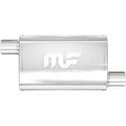 New Stainless Steel Muffler Compatible With Jeep Wrangler 75Th Anniversary 6 Cyl 3.6L Wrangler Jk Unlimited Sport 6 Cyl 3.6L Wrangler Jk Rubicon 2007-2018 By M6611236 SHAPE
