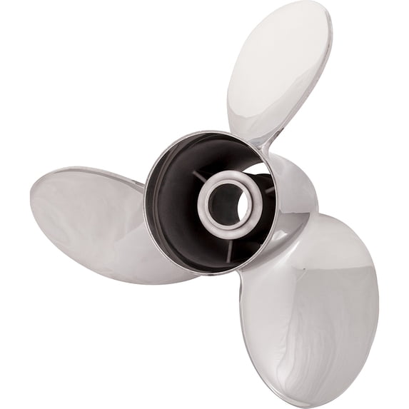 New Stainless Steel Propeller Compatible With Mercruiser Mercury By 9572-153-19 13701A46 3152 2110 48-13701A46 6CF-45970-00-00 6CF-45970-20-00 Diameter 15.25" x 19" Pitch LH Rubex