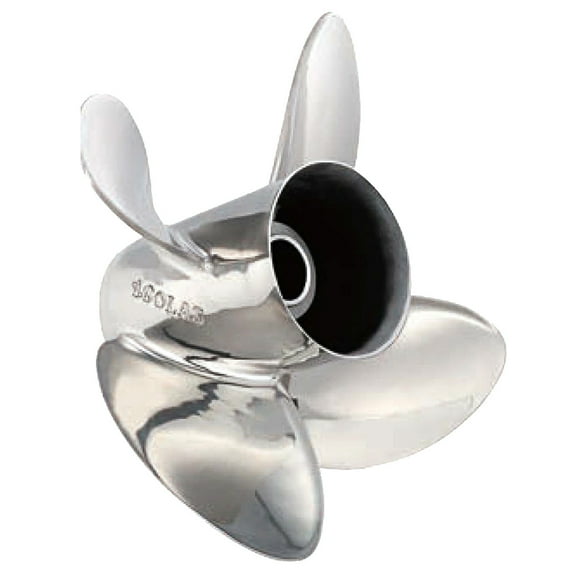 New Stainless Steel Propeller Compatible With Suzuki DT200 225 15 Spline For Years 1986-2003 By 9577-150-22 Diameter 15" x 22" Pitch 4 Blades RH Pro-L4 Sav System