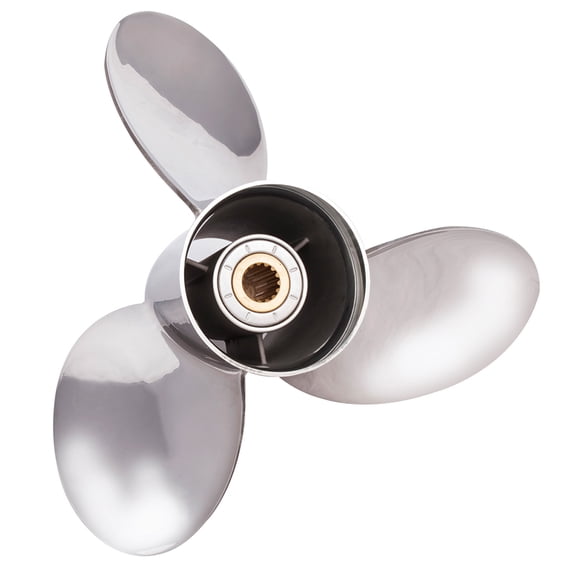 Stainless Steel RH RH 16x17 Propeller Compatible with 2015-2021 DF200A DF150SS 2014-2021 DF250AP DF250SS 15 Spline 990C0-00810-17P