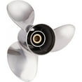 thumbnail image 1 of New Stainless Steel Propeller Compatible With Yamaha 2 Stroke 15 Spline 200 130-300 HP 1984-2013 By 3531-143-17 68F-45972-00-00 6G5-45978-03-98 Diameter 14.25" x 17" Pitch x 15-Spline RH New Saturn, 1 of 2