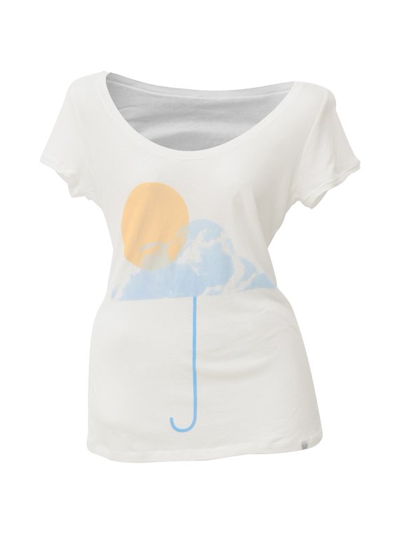- Cloud Umbrella Juniors T-Shirt - Small