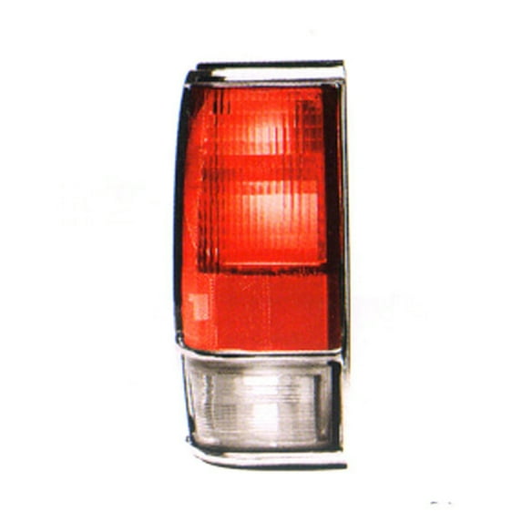 New Standard Replacement Driver Side Tail Light Lens And Housing, Fits 1982-1993 Chevrolet S10 Pickup