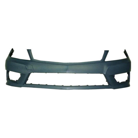 New Standard Replacement Front Bumper Cover, Fits 2012-2014 Mercedes C300