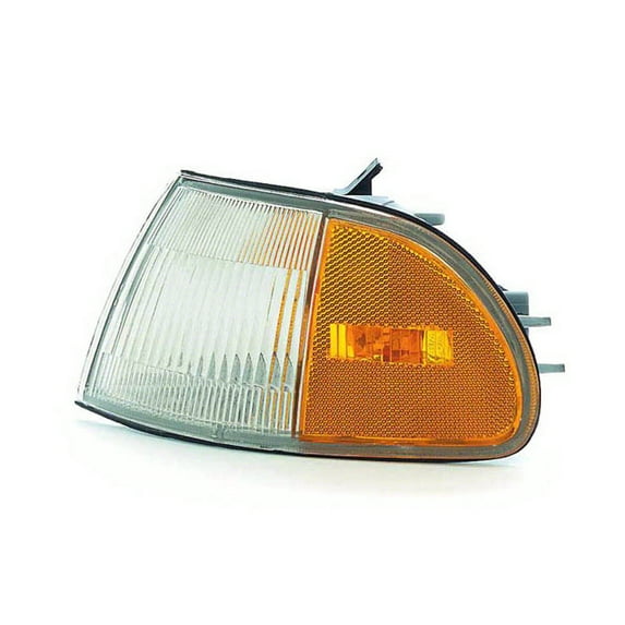 New Standard Replacement Front Left Turn Signal/Side Marker Light Assembly Fits 1992-1995 Honda Civic Sedan