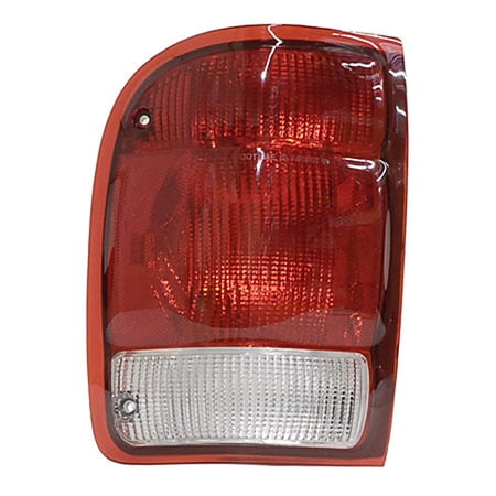 New Standard Replacement Left Tail Light Assembly, Fits Pickup Truck 2000 Ford Ranger