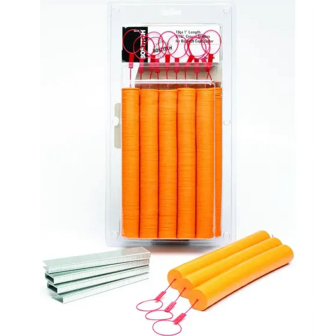 New Stanley Bostitch CAPPAK1M Pneumatic Cap Staples 1 Inch 5/16 Crown