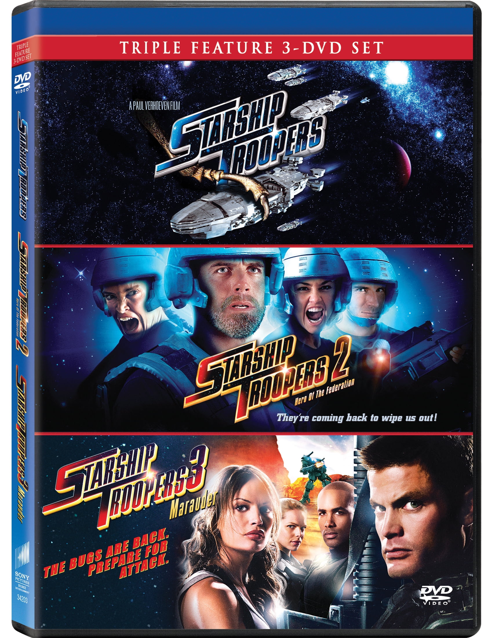 Sony Pictures Starship Troopers Trilogy Collection: Sci-Fi Sony Pictures Starship Troopers Trilogy Collection: Sci-Fi