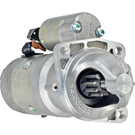 New Starter Compatible With Mack DM Series E7 E-Tech ASET Engines 2000-2007 By Part Numbers 8MJ423M F6HT-11001-DB 3541603C91 35259750S M93R3010S 35259750 18431 3537331C91