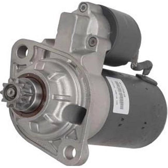 Starter Motor 2.0KW 12V CCW Compatible with VW Golf GTI Jetta GLI Beetle R32 Audi TT 1.8T 2.8L 3.2L VR6 1997-2006 02M-911-023D 0001125049