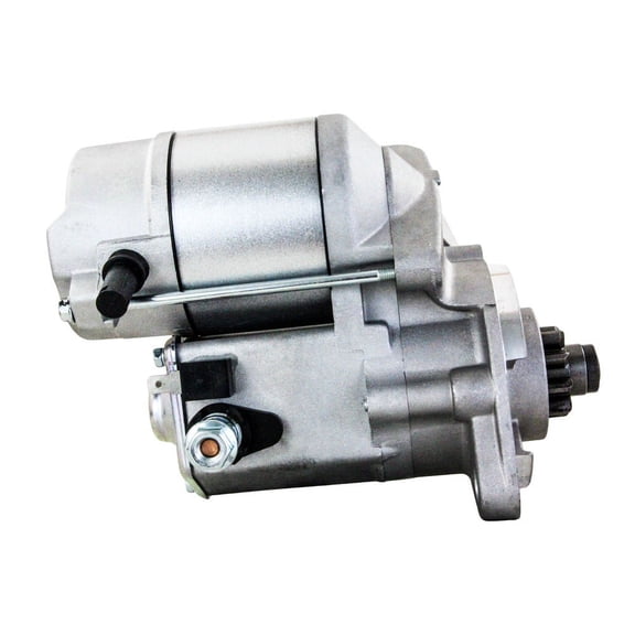 12V CW 9-Tooth Starter Motor PMOSGR 1.4kW Compatible with Kubota V1902 V1902B 4-Cyl Diesel Industrial Equipment Carrier Refrigeration Lister Petter 228000-1050 128000-2130 19616-63010