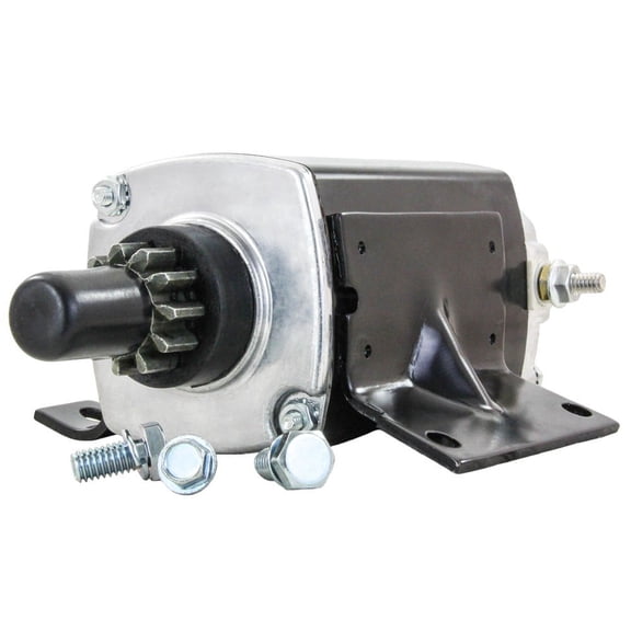 Engine Starter Compatible with 1975-1976 Massey Ferguson MF-10 MF-12 Farm Tractor 1973-1977 Case 1816 Tecumseh HH-100 CCW AM32393 D59581 AM106422