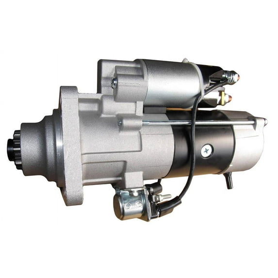New Heavy-Duty Starter Motor 24V 5.5kW PLGR 11-Tooth Compatible with Mitsubishi Design Volvo Penta D9 D11 TAD940GE TAD941GE Marine Industrial Diesel Engine 21103701 3803847 3807225