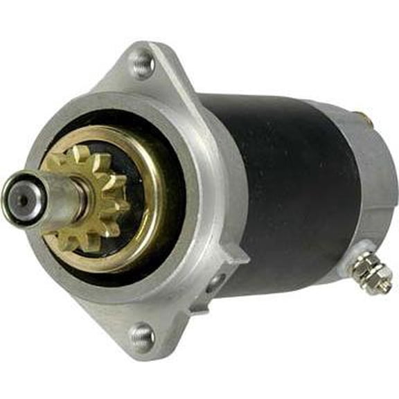 Starter Motor 12V Compatible with Yamaha Outboard 25HP 30HP 40HP 689-81800-12 689-81800-13 25EL 25ES 30EL 30ES C25 C30 C40 2-Stroke 1984-1997 Hitachi PMDD 11T CCW 0.6kW Marine Starter