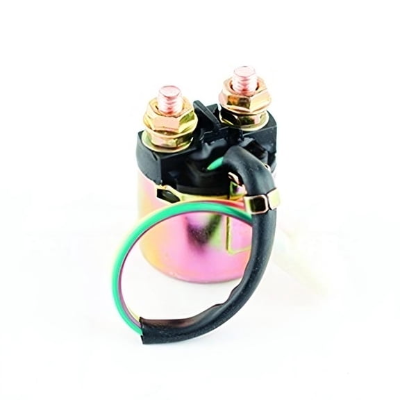 Starter Solenoid Relay Compatible with 2014-2025 Honda Pioneer 700 700-4 TRX420 Rancher 420 TRX520 Foreman 520 TRX500 Rubicon 500 12V 2-Pin TRX400FA Rancher 420cc Replaces 35850-HR3-FA1
