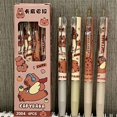 thumbnail image 1 of New Stationery Black Pen Kawaii Plastic Capybara Gel Pen Cartoon Black Gel Pen Signature Pen 4PCS, 1 of 7
