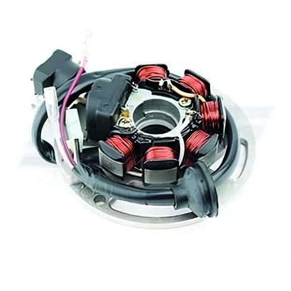 New Stator Assembly Magneto Generator Compatible with 2001-2006 Polaris Predator 90 Sportsman 90 Scrambler 90 2-Stroke Youth ATV 0450523 0451000 90cc 89cc Direct Replacement Aftermarket