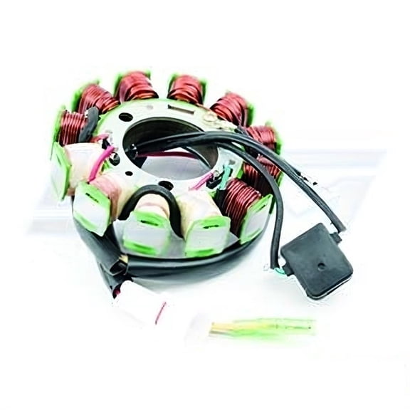 New Stator Assembly Magneto Generator Compatible with 1995-2006 Yamaha YFZ350 Banshee 350 LE SE 2-Stroke Twin Cylinder ATV 3GG-85510-00-00 3GG-85510-01-00 3GG855100000 3GG855100100