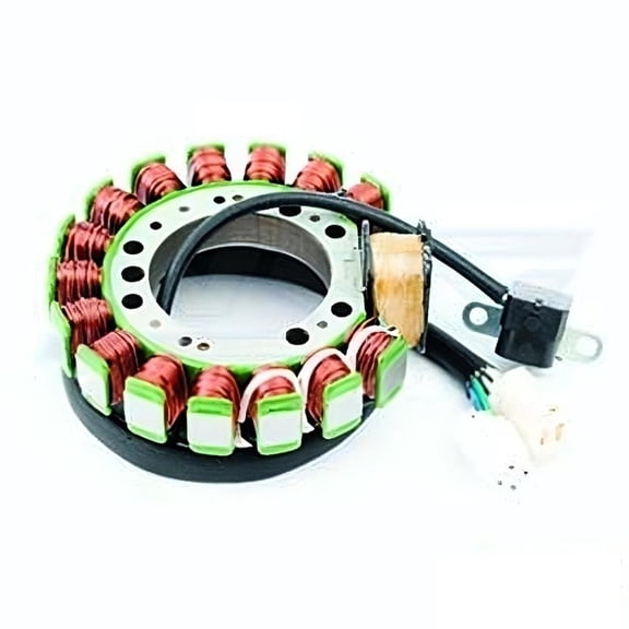 New Magneto Generator Stator Assembly Compatible with 1996-2001 Yamaha Warrior 350 YFM350X Big Bear 350 Kodiak 400 YFM400FW 4-Stroke ATV 3HN-85510-10-00 3HN855101000 401cc 348cc