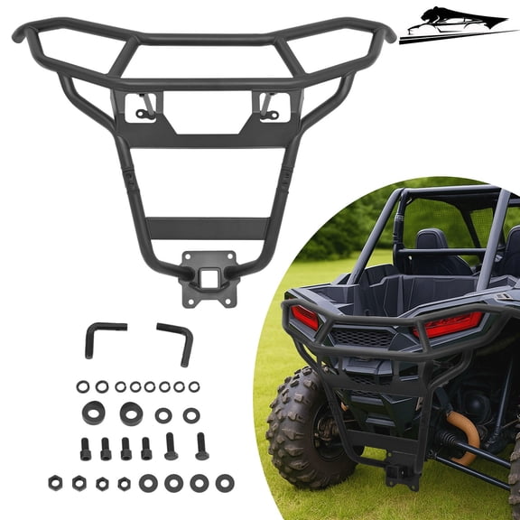 New Steel Rear Bumper For For Polaris RZR XP 4 1000 EPS Sport 4WD 2014-UP