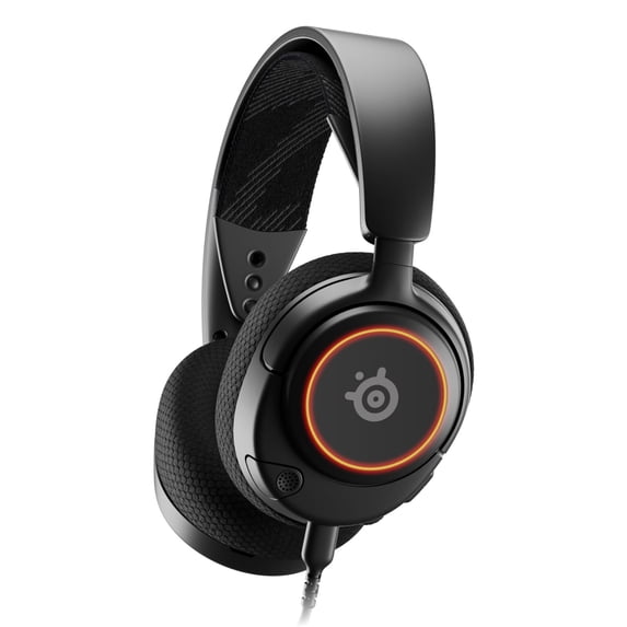 SteelSeries Arctis Nova 3 Multi-Platform Gaming Headset with RGB Lights for PC, PS5, PS4, Switch and Mobile