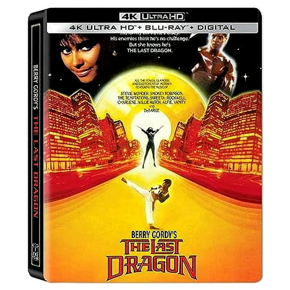New Steelbook Berry Gordy's The Last Dragon (UHD + Blu-ray + Digital)