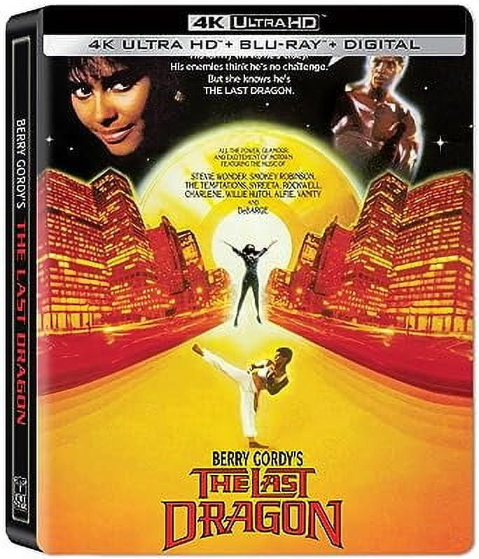 New Steelbook Berry Gordy's The Last Dragon (UHD + Blu-ray + Digital)