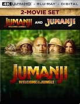 New Steelbook Jumanji / Jumanji: Welcome to the Jungle (4K / Blu-ray + Digital)