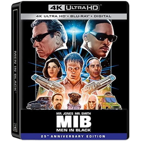 New Steelbook Men In Black: 25th Anniversary (4K / Blu-ray + Digital)