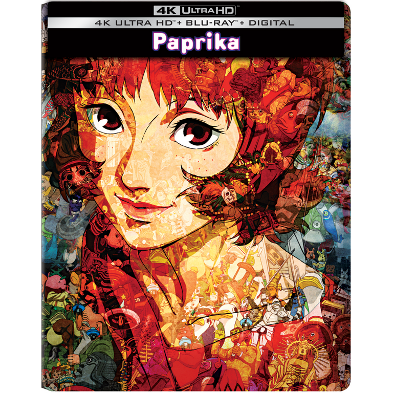 パプリカ/PAPRIKA　4K ULTRA HD/UHD及びブルーレイ 新品 Sony Pictures Paprika Anime: Limited Edition Steelbook (4K