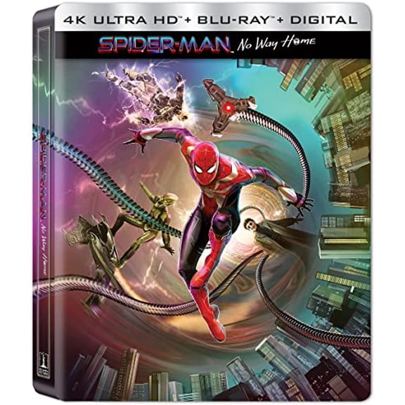 New Steelbook Spider-Man: No Way Home (4K / Blu-ray + Digital)