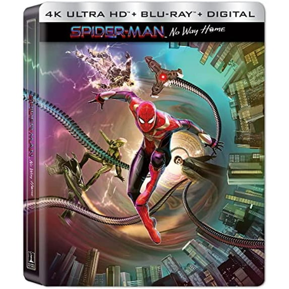 New Steelbook Spider-Man: No Way Home (4K / Blu-ray + Digital)