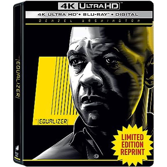 New Steelbook The Equalizer (UHD + Blu-ray + Digital)
