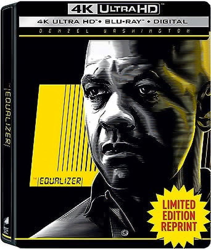 Sony Pictures: The Equalizer Steelbook, Action & Adventure (4K Ultra HD, Blu-ray + Digital Copy)