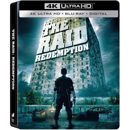 The Raid: Redemption SteelBook (4K Ultra HD + Blu-Ray + Digital Copy)