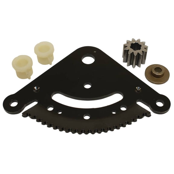 Steering Sector Gear Kit Compatible with John Deere X105 X106 X110 X120 X130R X140 X145 X146R X330 X570 Lawn Tractor 19 Tooth Sector 11 Tooth Pinion Bushing New Replaces GX21924BLE