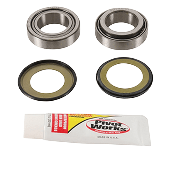 New Steering Stem Bearing Kit Compatible With Honda CRF-X 250cc 2004-2017 CRF-RX 450cc 2017-2024 By Part Numbers PWSSK-H02-021
