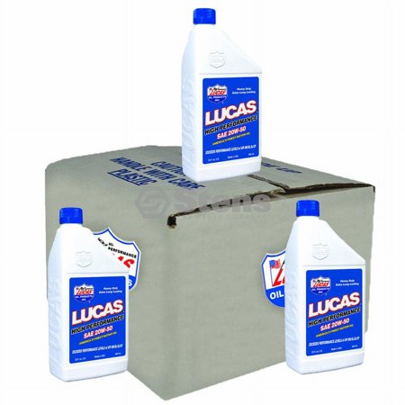New Stens 051-624 Case of LucasOil High Performance Oil 20W-50,Case Of 6 Qt Btls
