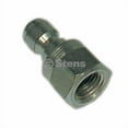 thumbnail image 1 of Stens 758-583 Quick Coupler Plug 1/4" Pl Steel, Female, 5000 PSI, 1 of 2