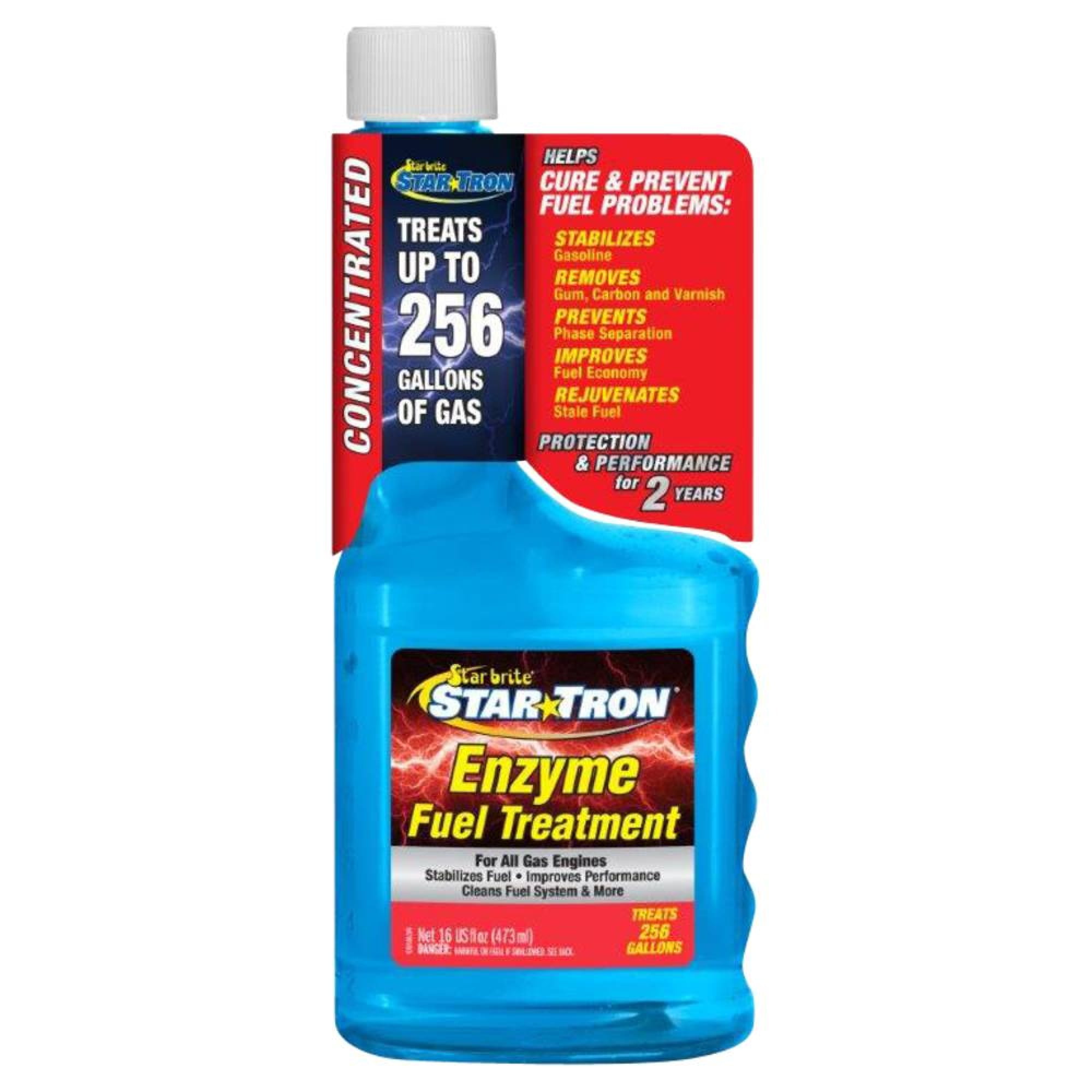 New Stens 770831 Star Tron Gas= Additive 16 oz. Bottle Lawn Mower For ATV Fuel