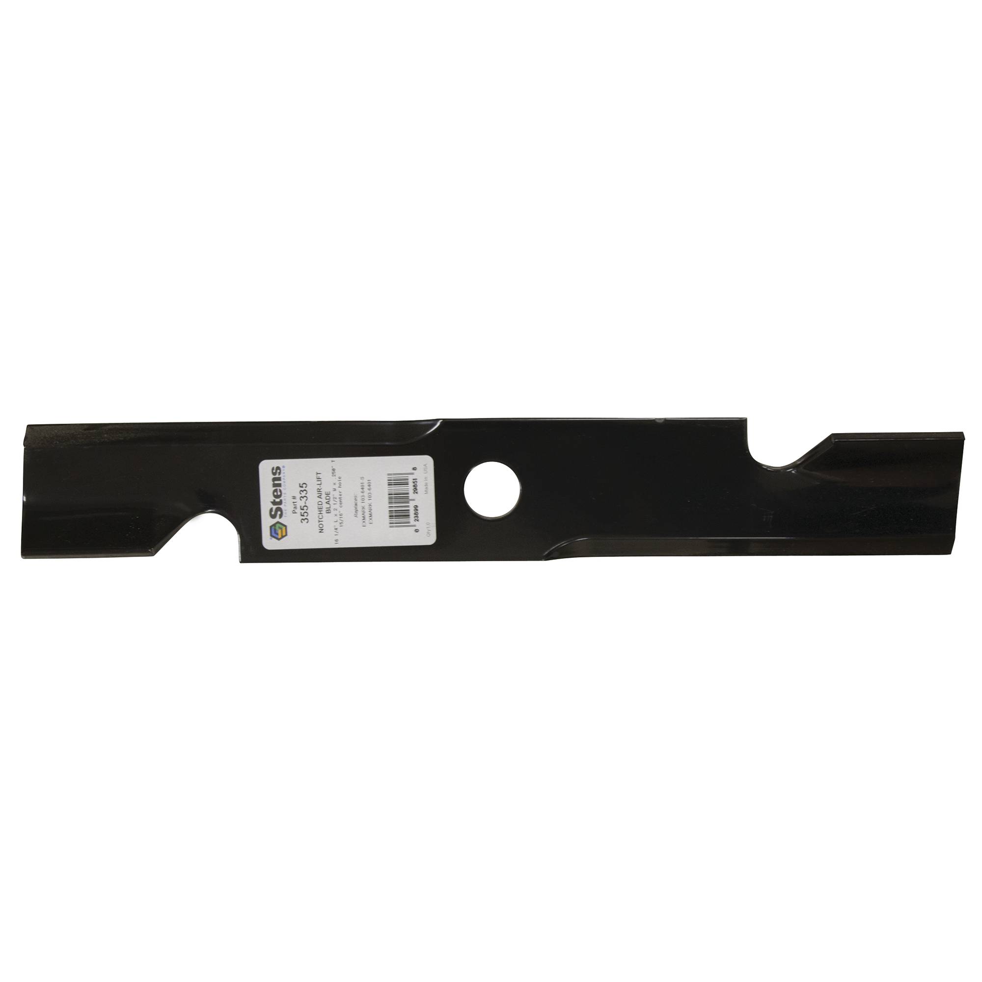 New Stens Notched Air-Lift Blade 355-335 for Exmark 103-6401-S - image 1 of 4