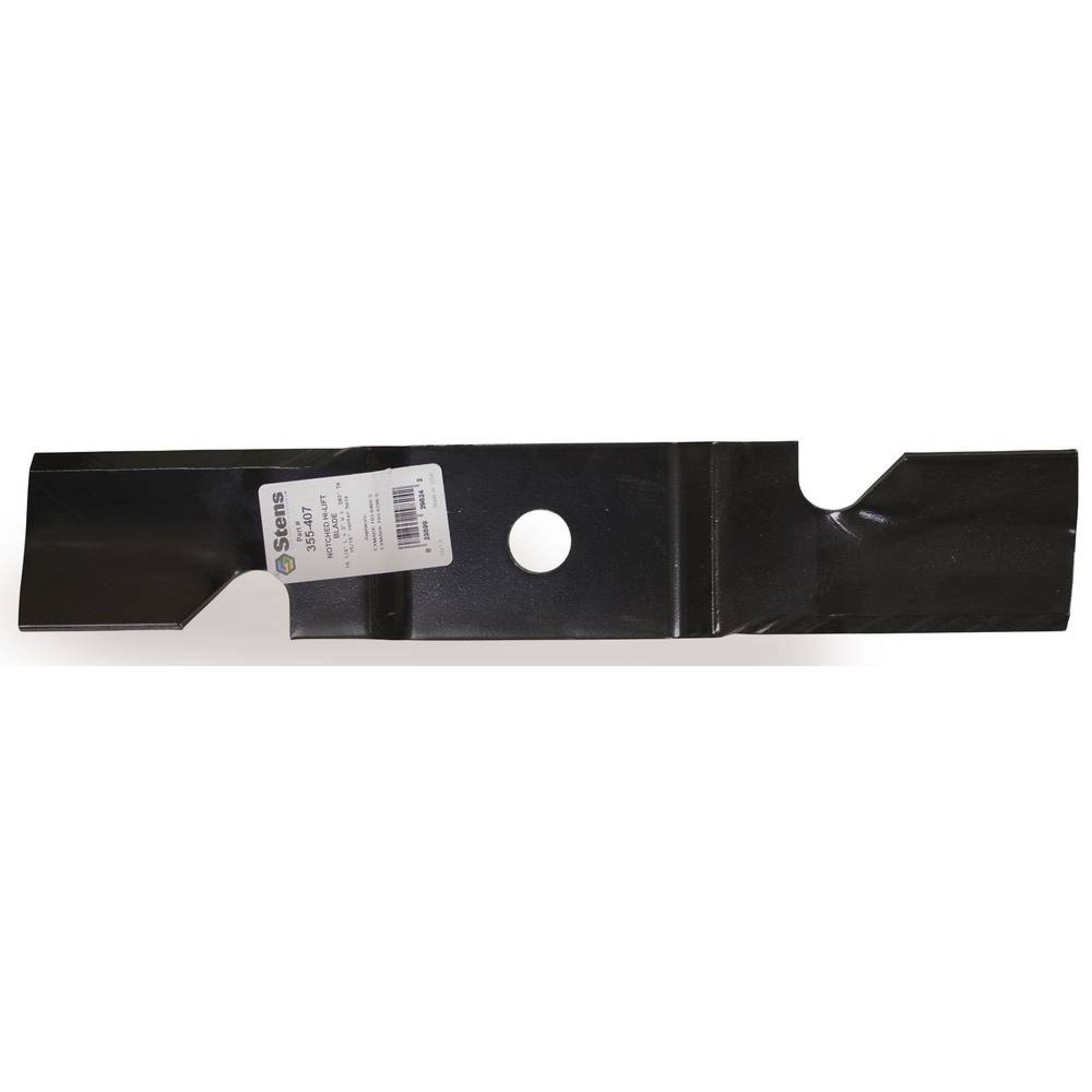 New Stens Notched Hi-Lift Blade 355-407 for Exmark 109-6460-S - image 1 of 2