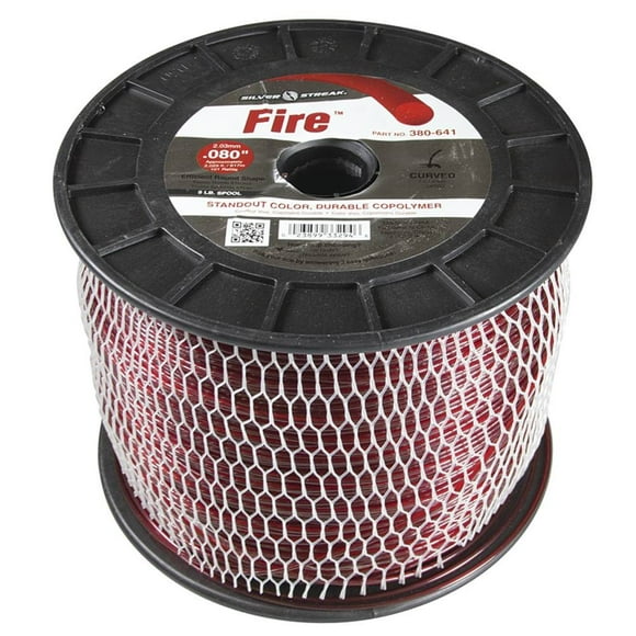 New Stens Silver Streak Fire Trimmer Line for .080 5 lb. Spool, 380-641