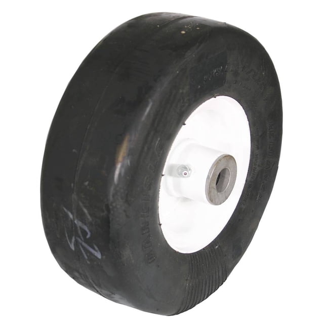 RUSSO Flat Free Solid Tire – 9x3.50-4 Front Caster Wheel For John Deere AM115510
