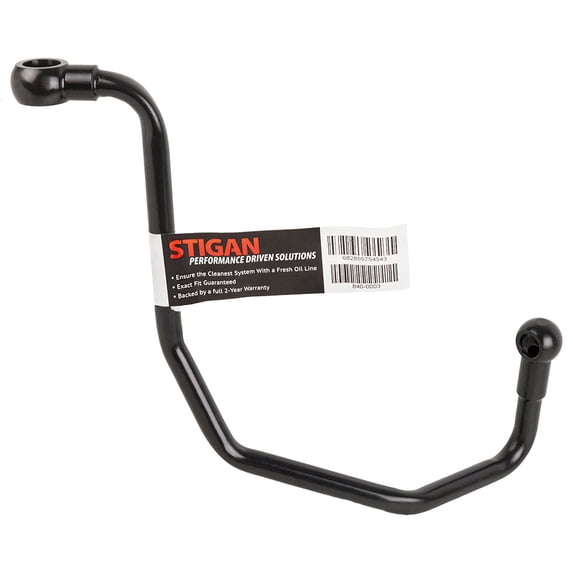 New Stigan Turbo Turbocharger Oil Feed Line For Volvo S80 & XC90 T6 2002 2003 2004 2005