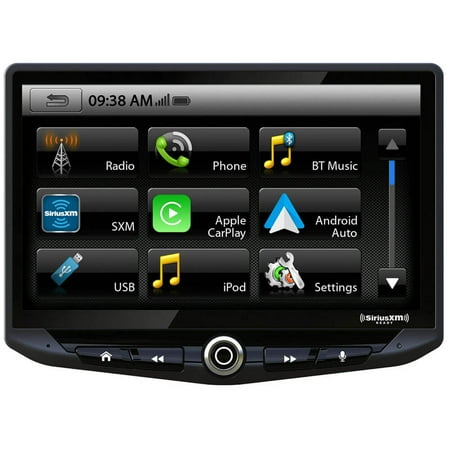 Stinger - 10” Android Auto/Apple CarPlay Bluetooth Digital Media Receiver - Black