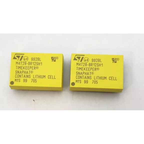 New Stmicroelectronics M4T28-Br12Sh1 Timekeeper Snaphat Battery 2 (Lot)