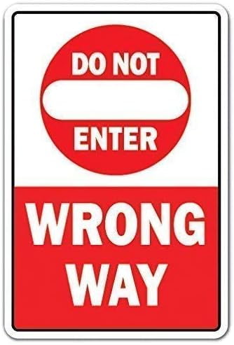 Warning Stay Back 200 Feet Sign - Aluminum Safety Sign For Vehicles & Offices