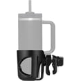 thumbnail image 1 of New Stroller Cup Holder Compatible With Stanley Quencher H2.0 (30 & 40 Oz. Models), Also Applicable on Stanley IceFlow (20 & 30 Oz. Models) - Black, 1 of 10
